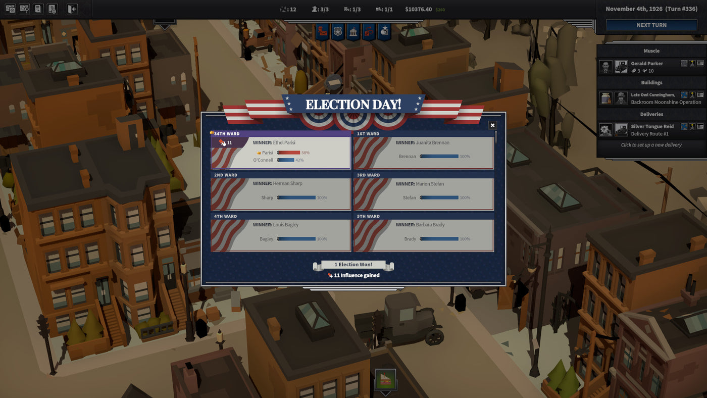 City of Gangsters: Shadow Government DLC - PC (Steam) — скриншот 2