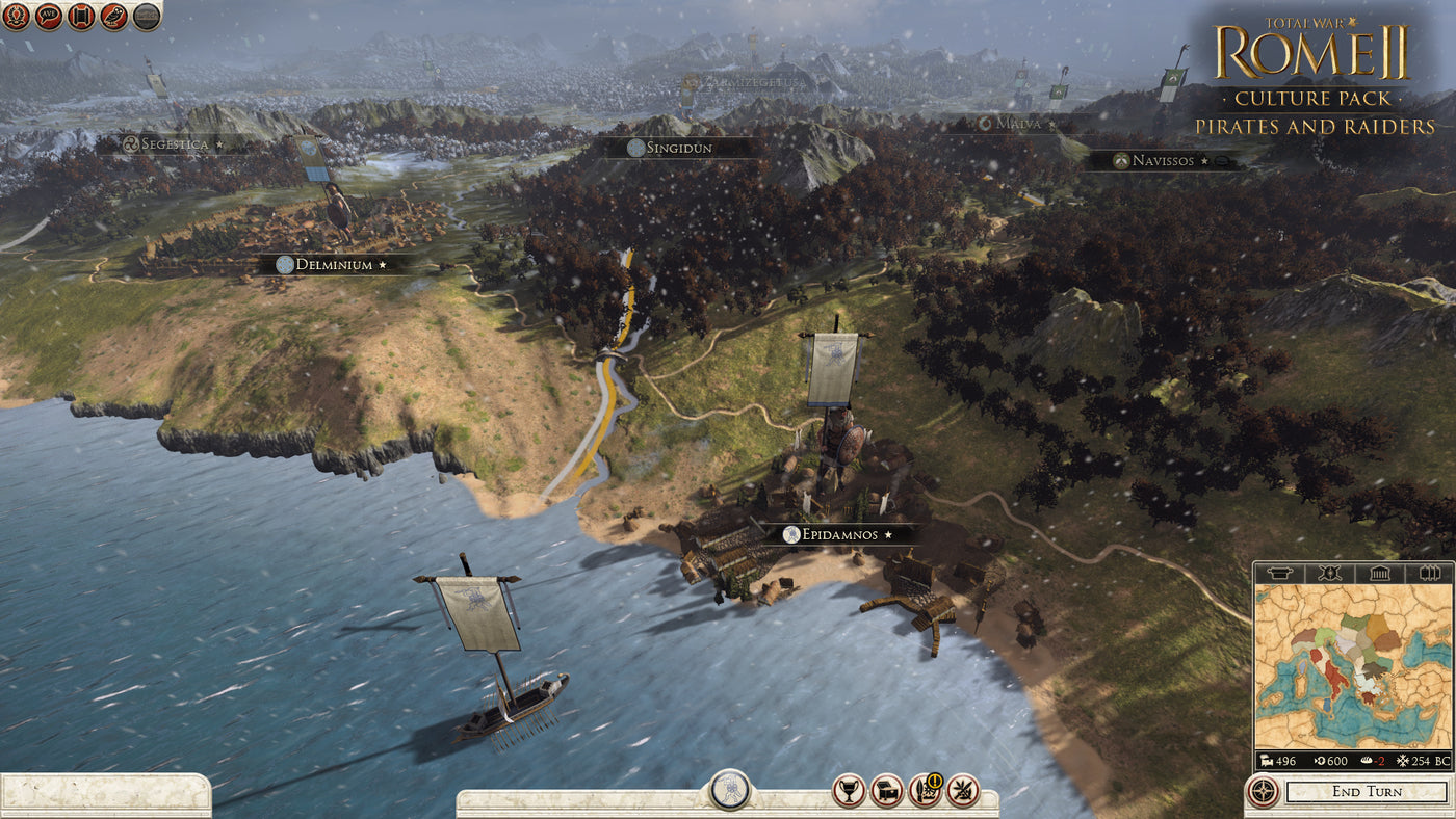 Total War Rome II - Pirates & Raiders Culture Pack DLC - PC (Steam) — скриншот 3