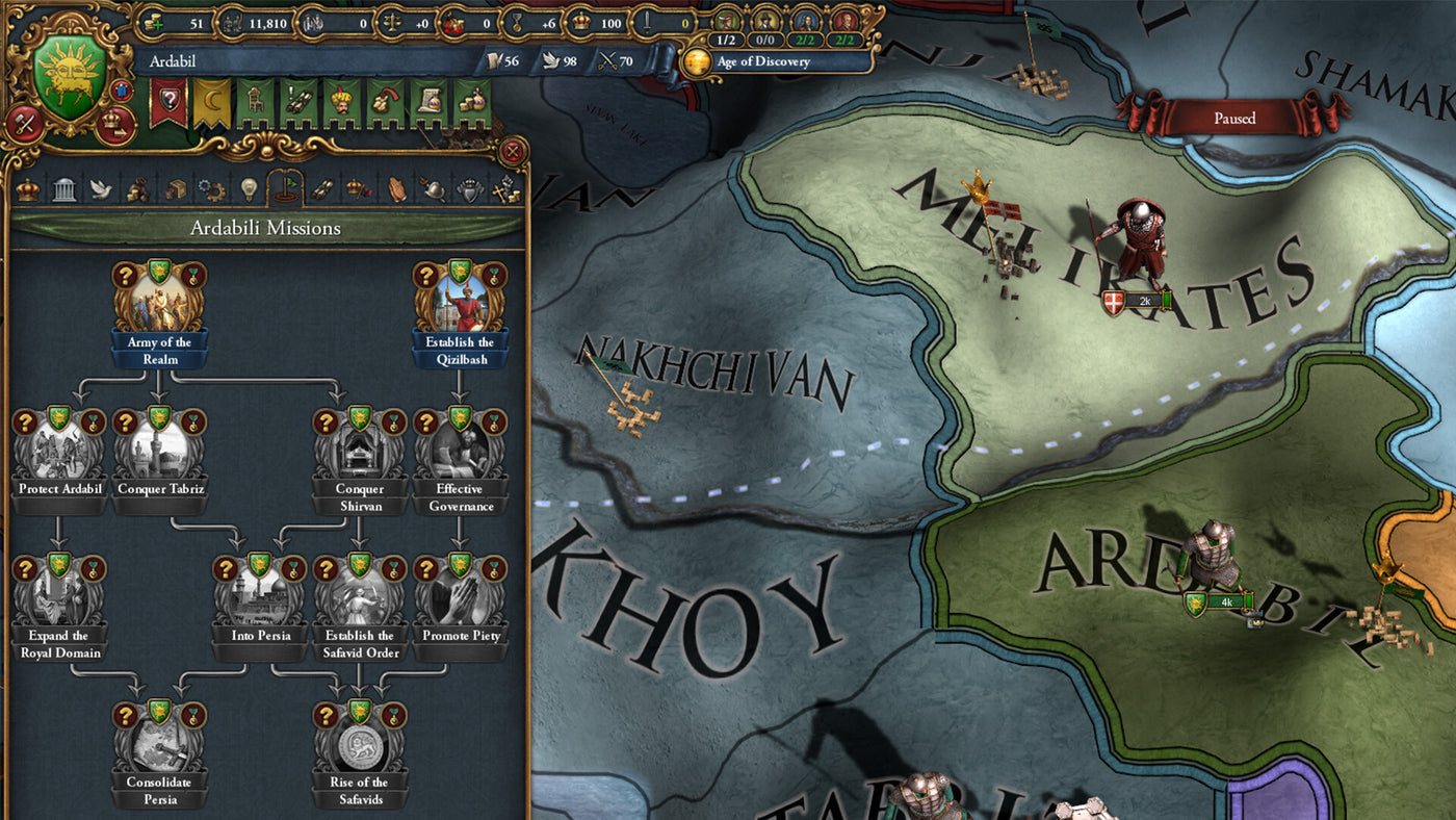 Immersion Pack - Europa Universalis IV: King of Kings DLC - PC (Steam) — скриншот 1