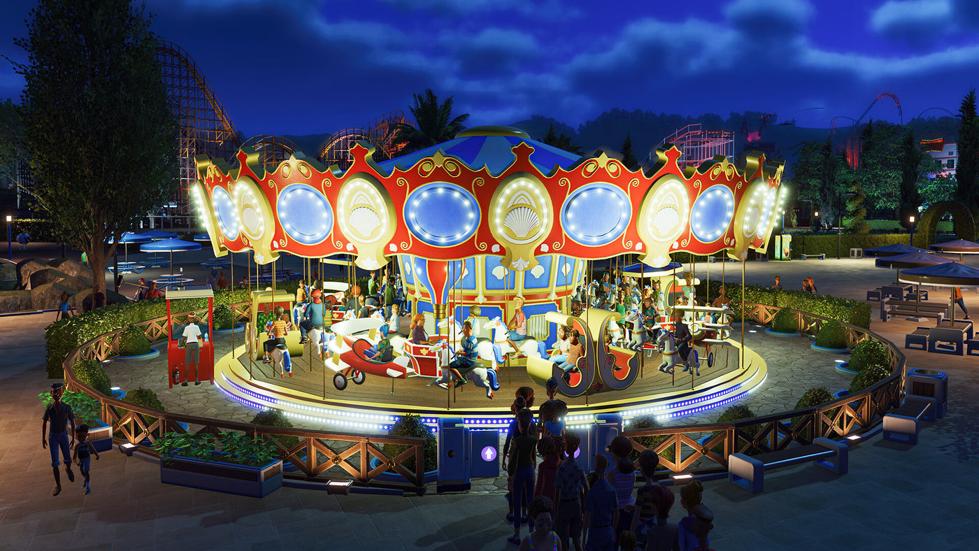 Planet Coaster 2: Vintage Funfair Ride Pack DLC - PC (Steam) — скриншот 1