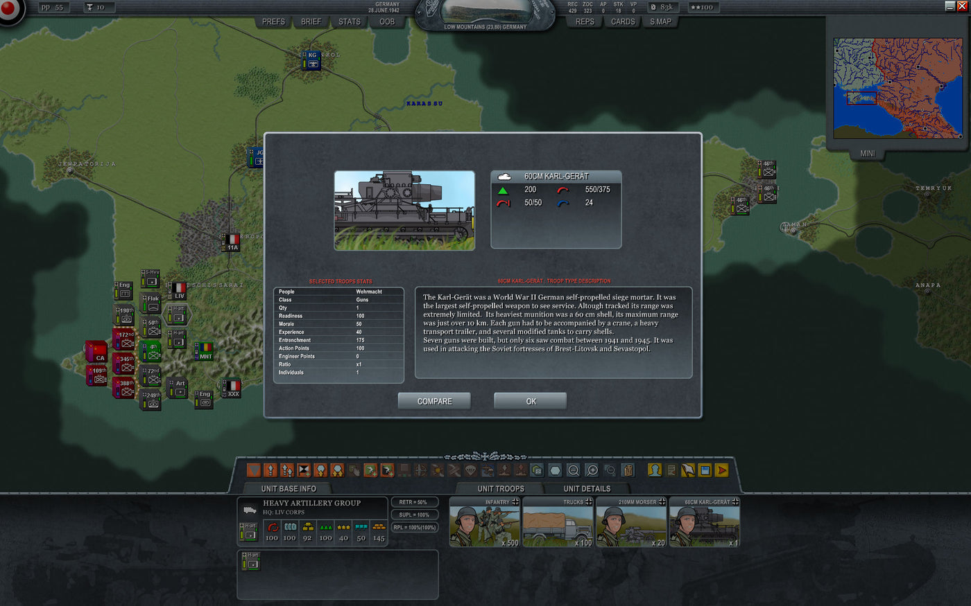 Decisive Campaigns: Case Blue - PC (Steam) — скриншот 2