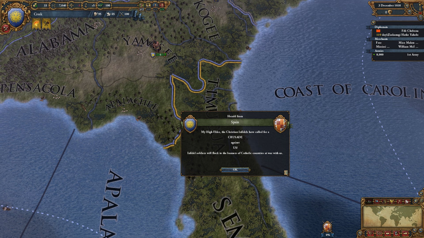 Europa Universalis IV - Conquest of Paradise DLC - PC (Steam) — скриншот 3