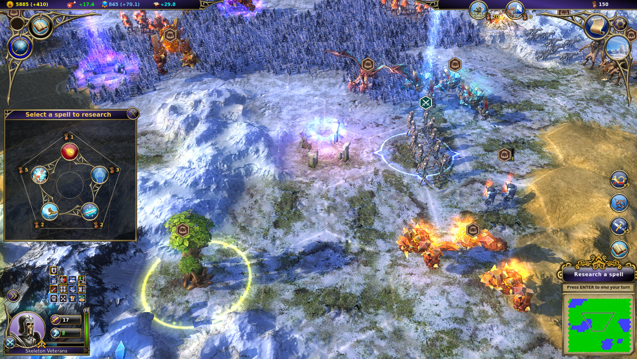 Warlock - Master of the Arcane - PC (Steam) — скриншот 1