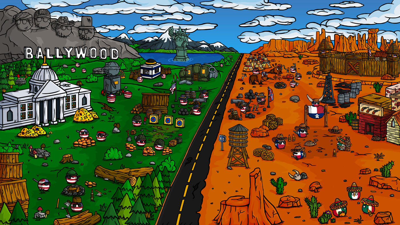 CountryBalls Heroes - PC (Steam) — скриншот 2