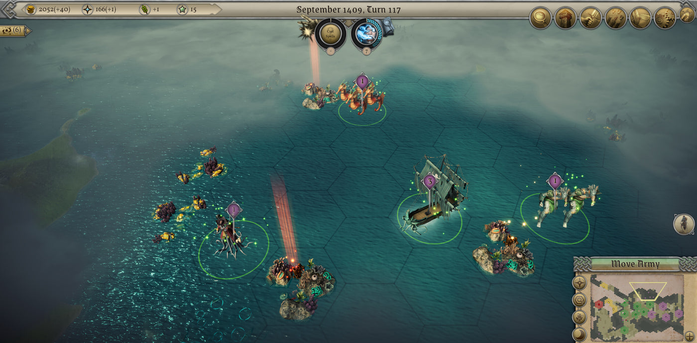 Master of Magic: Scourge of the Seas DLC - PC (Steam) — скриншот 1