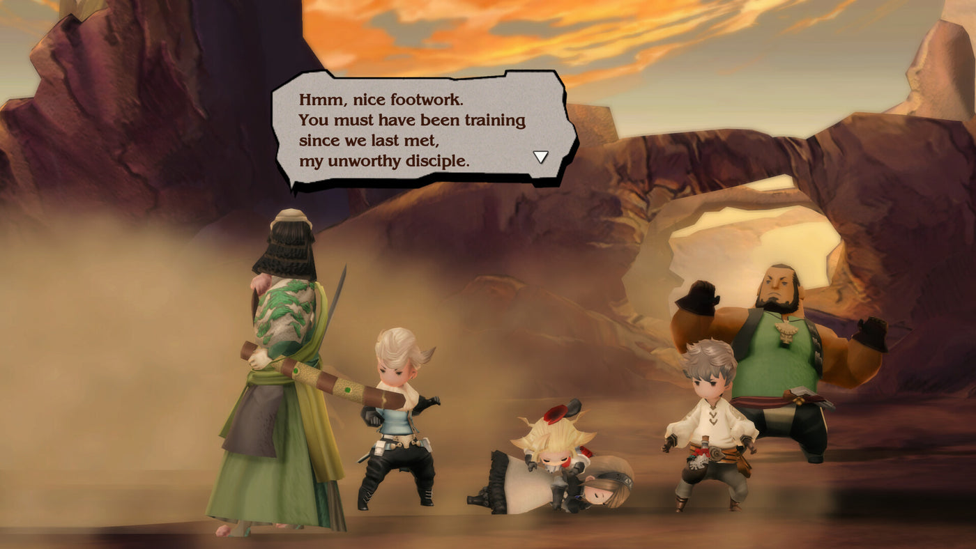 BRAVELY DEFAULT FLYING FAIRY HD Remaster - PC (Steam) — скриншот 1