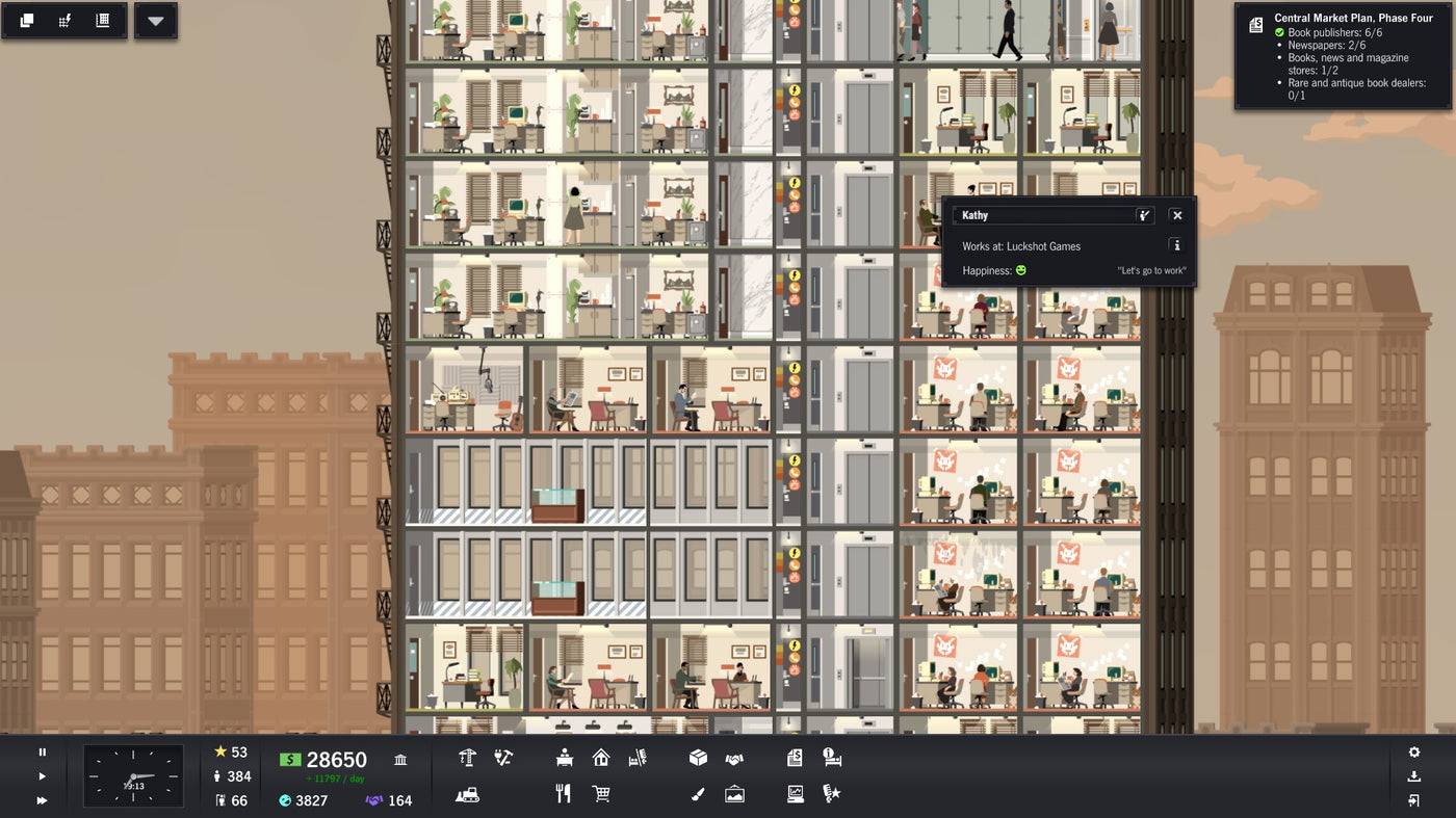 Project Highrise - London Life DLC - PC (Steam) — скриншот 3
