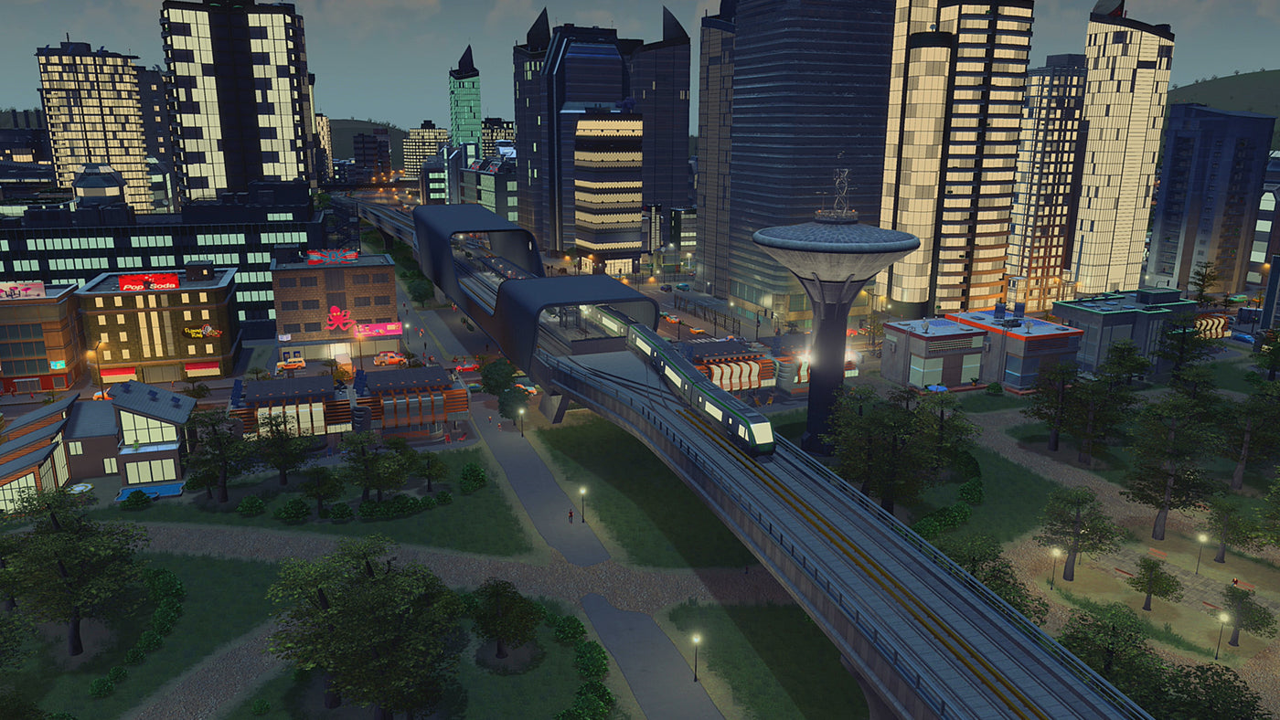 Cities Skylines - Content Creator Pack Train Stations DLC - PC (Steam) — скриншот 2