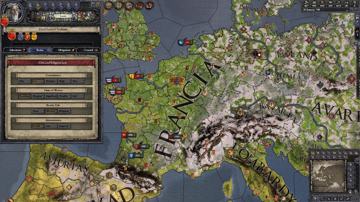 Crusader Kings II - Conclave DLC - PC (Steam) — скриншот 2