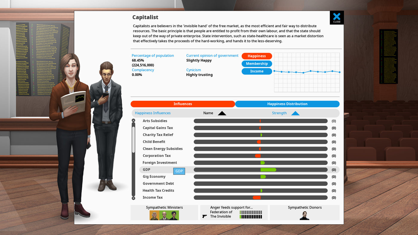 Democracy 4 - PC (Steam) — скриншот 2