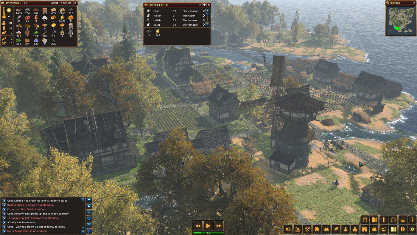 Life is Feudal: Forest Village - PC (Steam) — скриншот 1