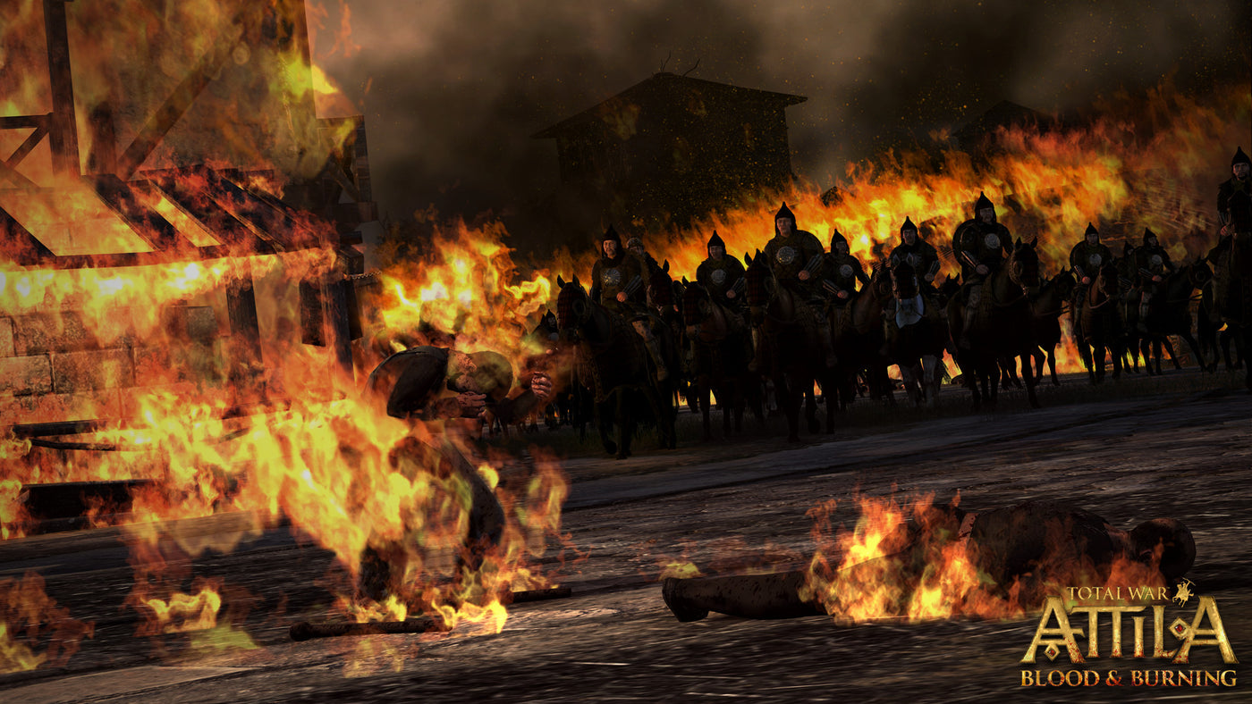 Total War Attila - Blood & Burning DLC - PC (Steam) — скриншот 3