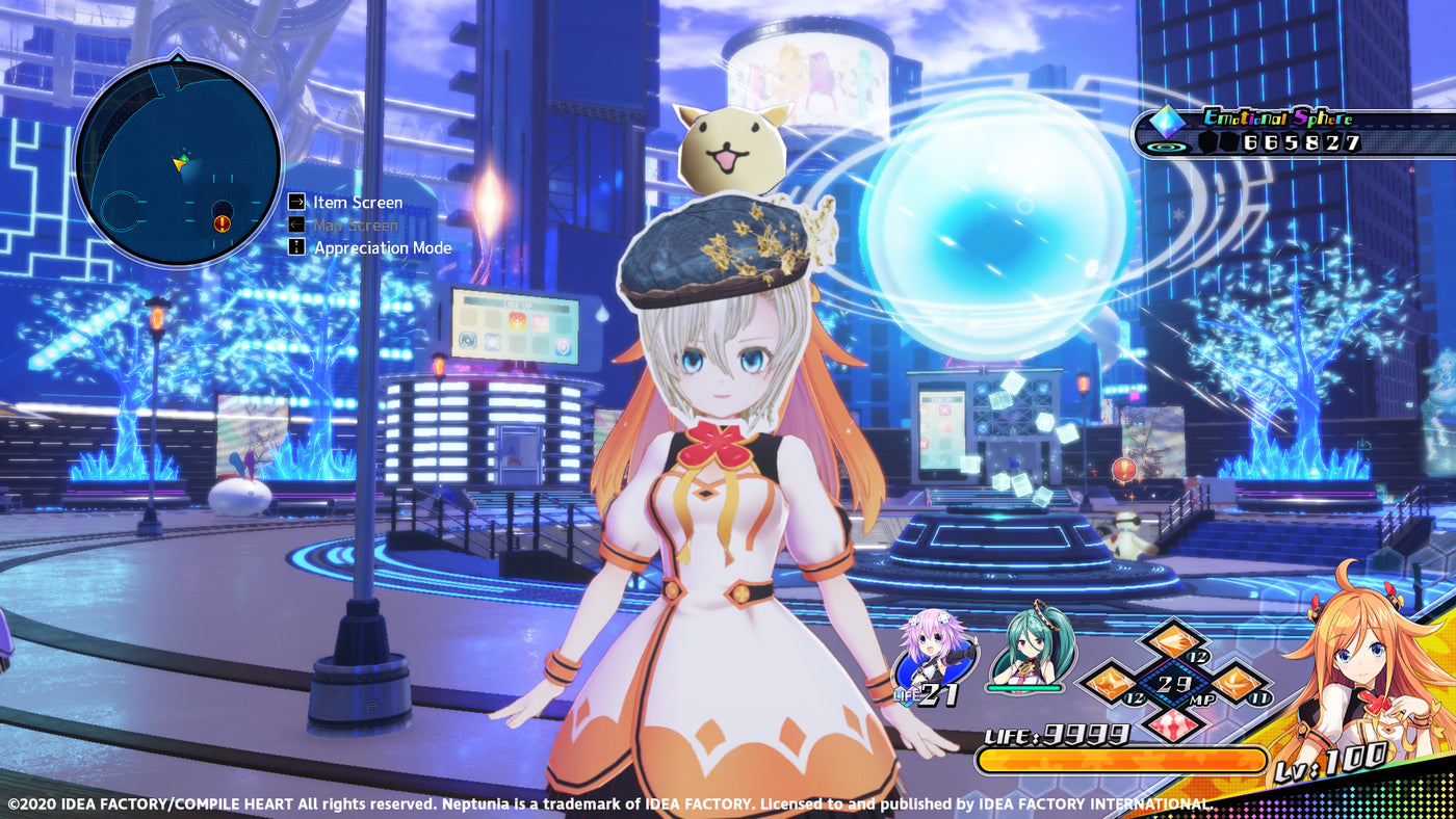 Neptunia Virtual Stars - Todoki Uka Pack DLC - PC (Steam) — скриншот 1