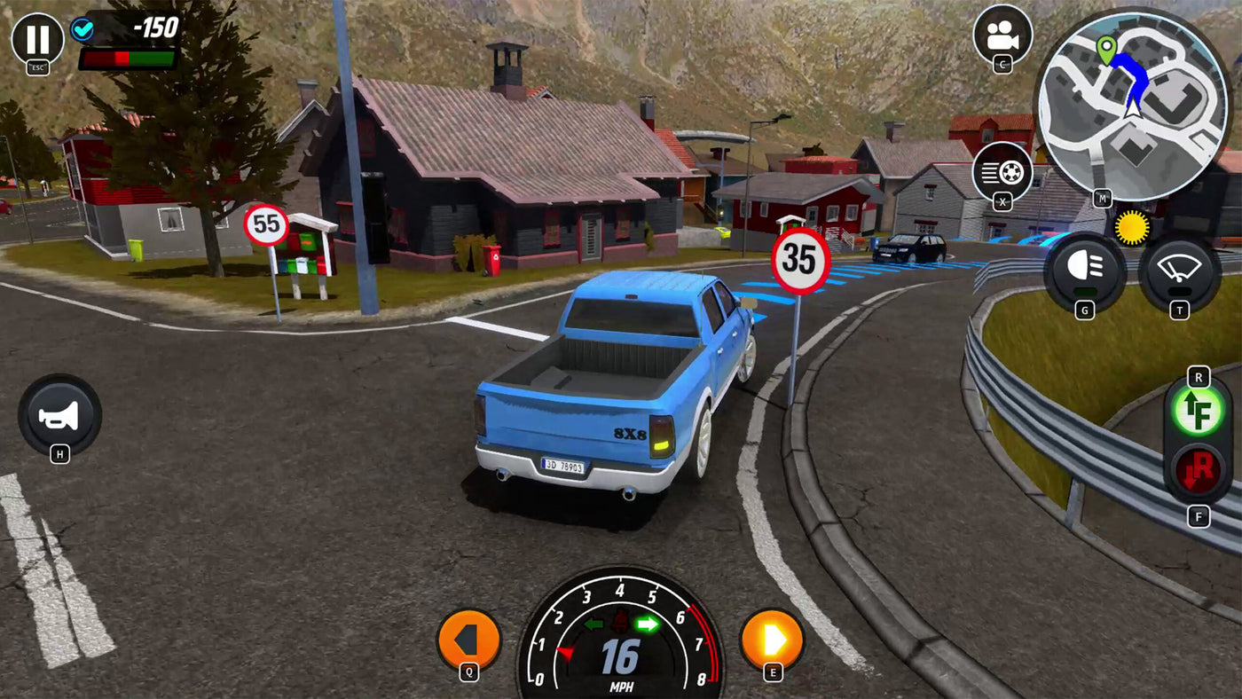 Car Driving School Simulator - PC (Steam) — скриншот 2
