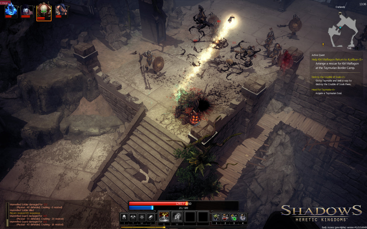 Shadows Heretic Kingdoms - PC (Steam) — скриншот 3