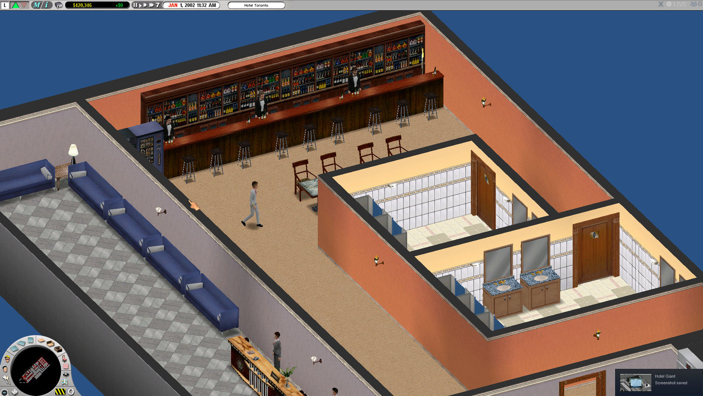 Hotel Giant - PC (Steam) — скриншот 1