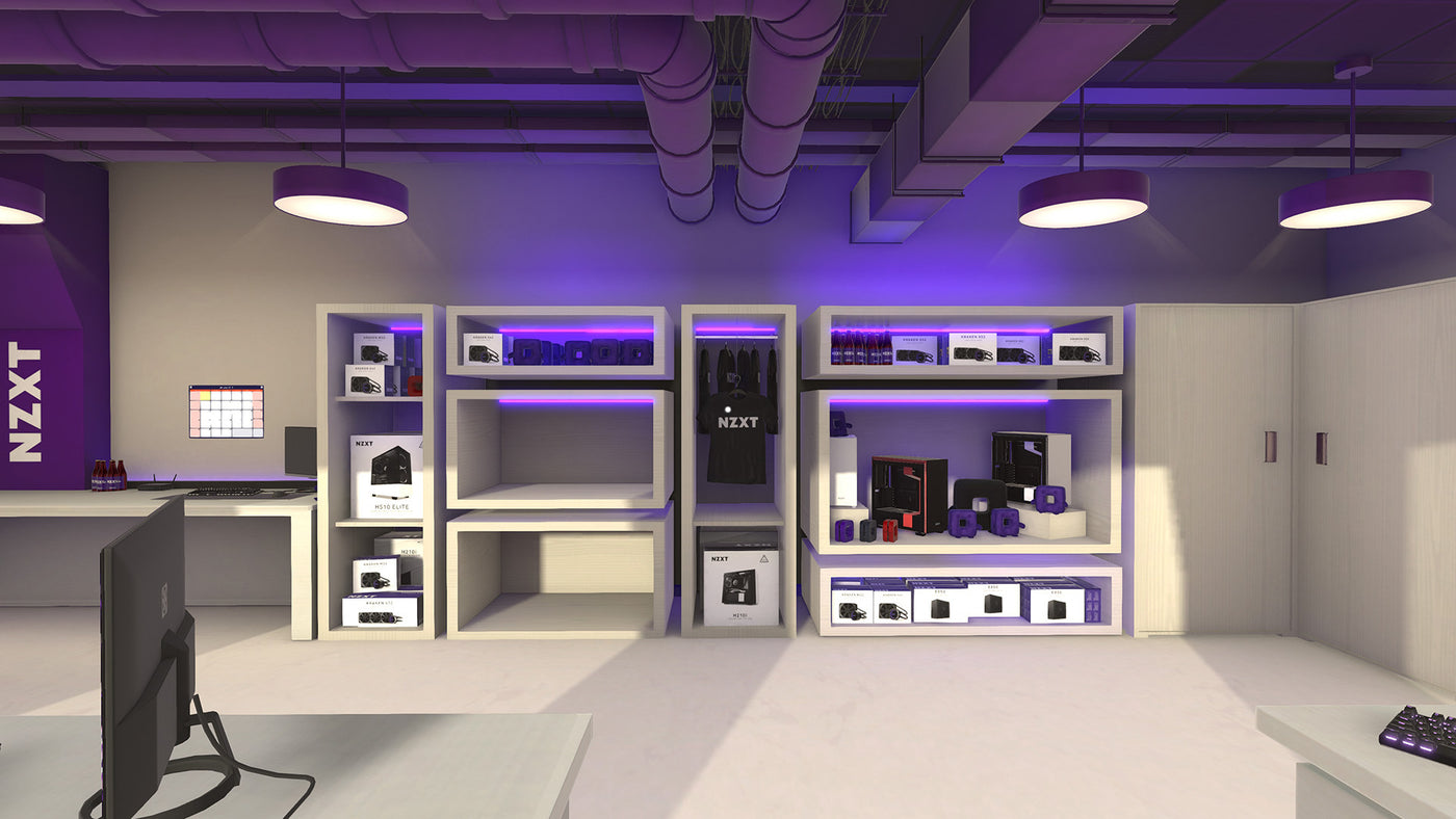 PC Building Simulator - NZXT Workshop DLC - PC (Steam) — скриншот 2
