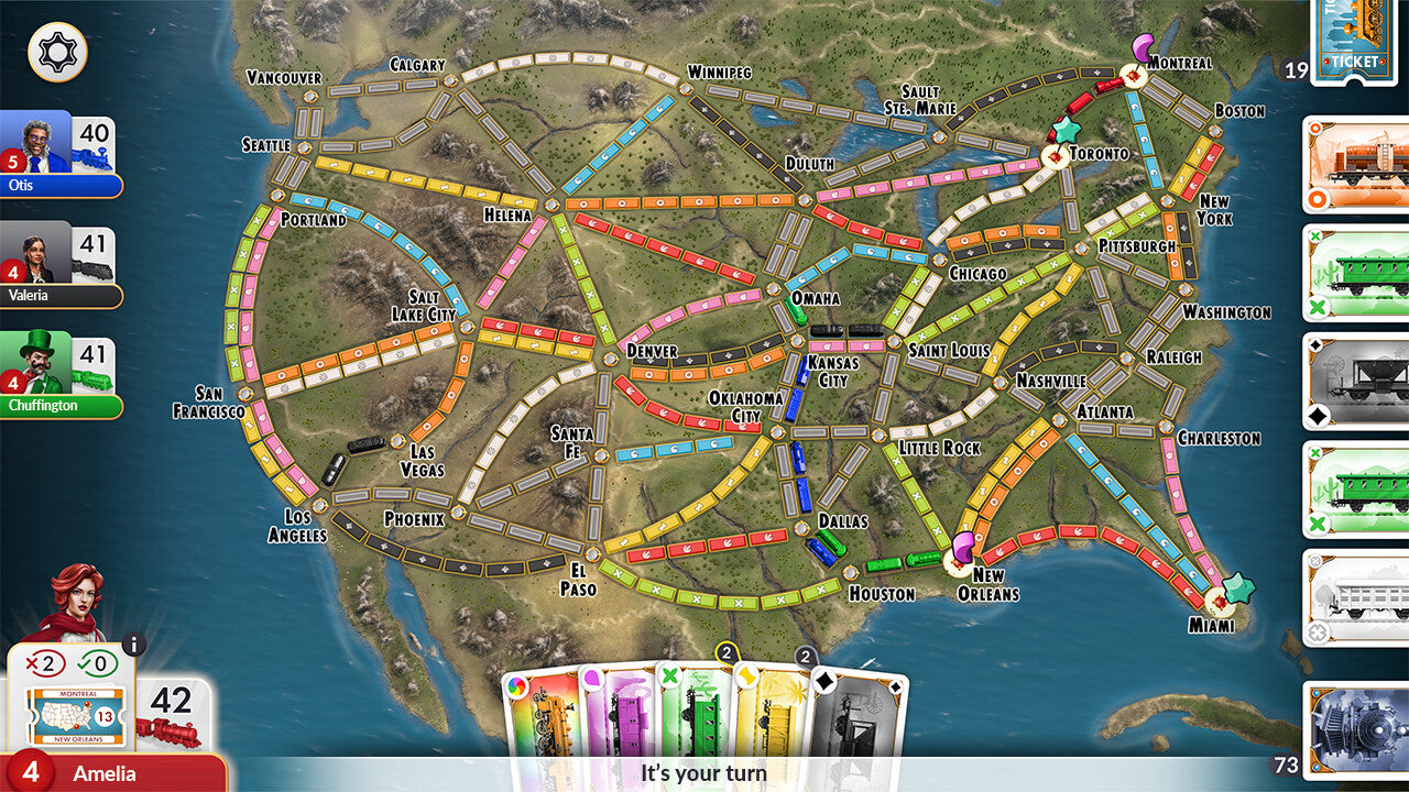 Ticket to Ride - PC (Steam) — скриншот 1