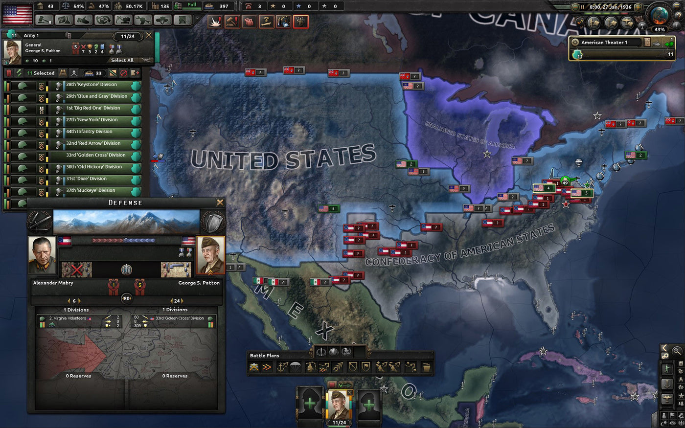 Hearts of Iron IV - Man the Guns DLC - PC (Steam) — скриншот 2