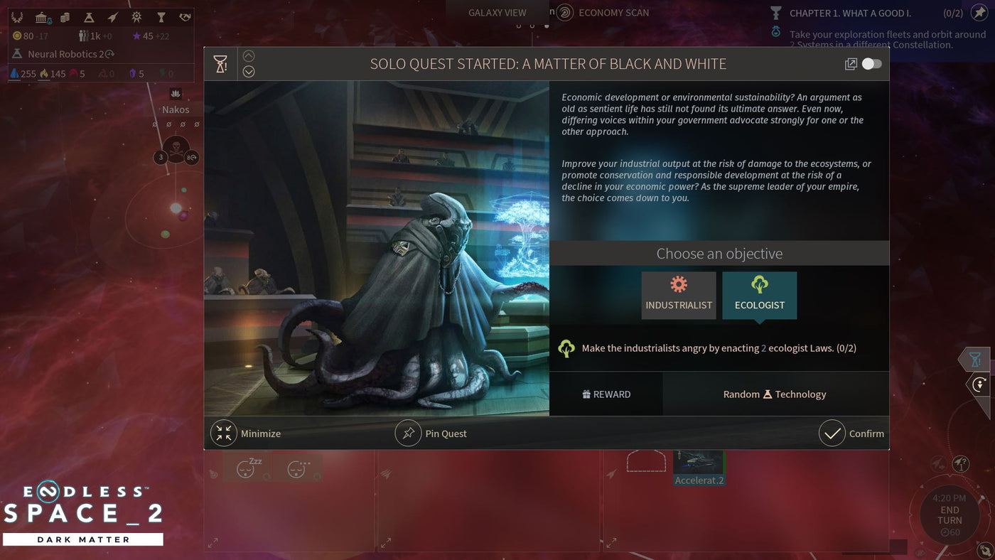 Endless Space 2 - Dark Matter DLC - PC (Steam) — скриншот 2