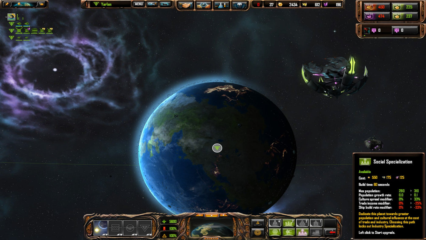 Sins of a Solar Empire: Rebellion - Forbidden Worlds® DLC - PC (Steam) — скриншот 3