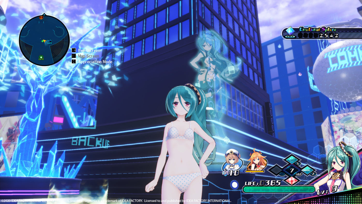 Neptunia Virtual Stars - Swimsuit Outfit- V-Idol Set DLC - PC (Steam) — скриншот 3