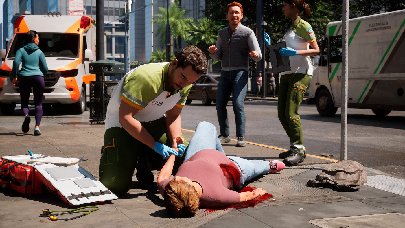 Ambulance Life: A Paramedic Simulator - PC (Steam) — скриншот 1