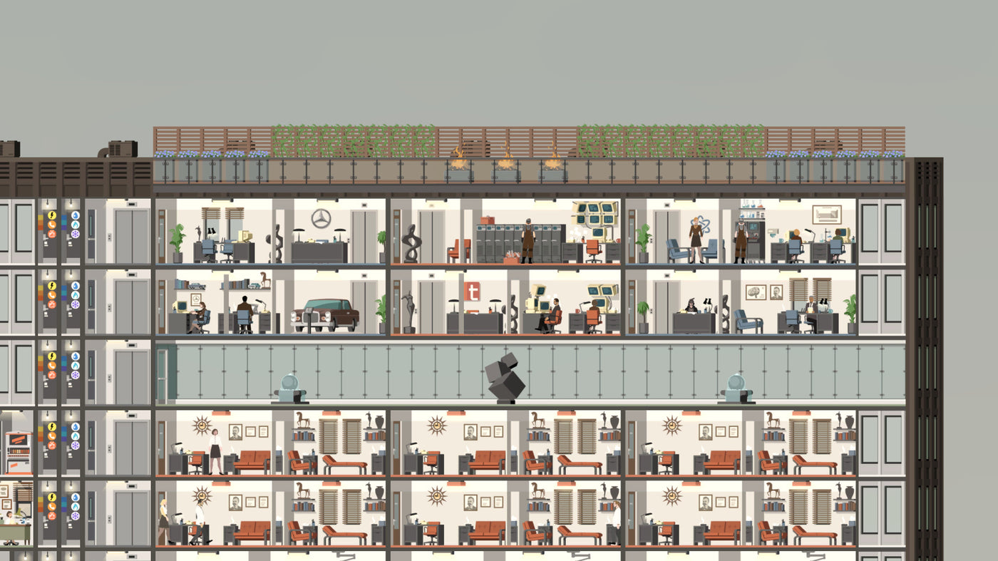 Project Highrise - Brilliant Berlin DLC - PC (Steam) — скриншот 2
