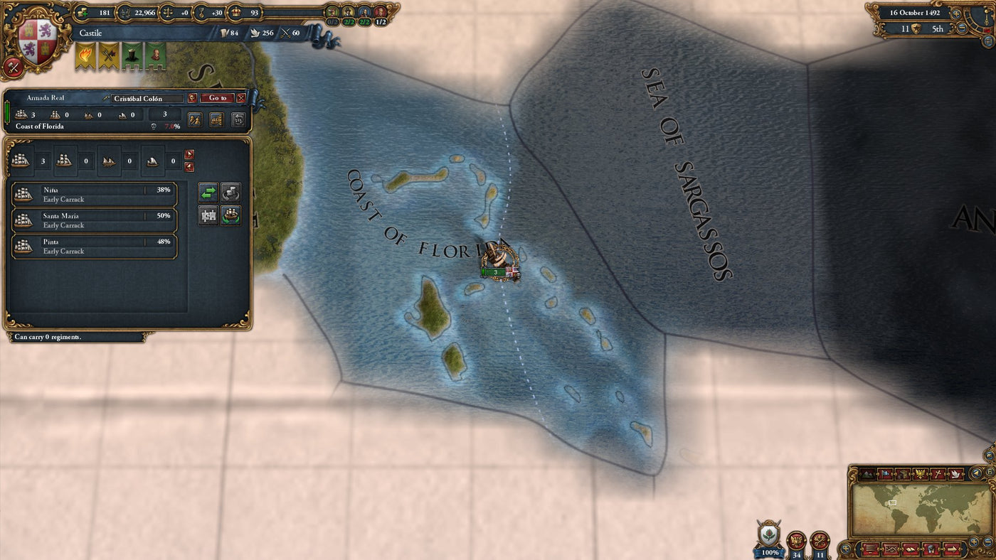 Europa Universalis IV - Conquest of Paradise DLC - PC (Steam) — скриншот 1