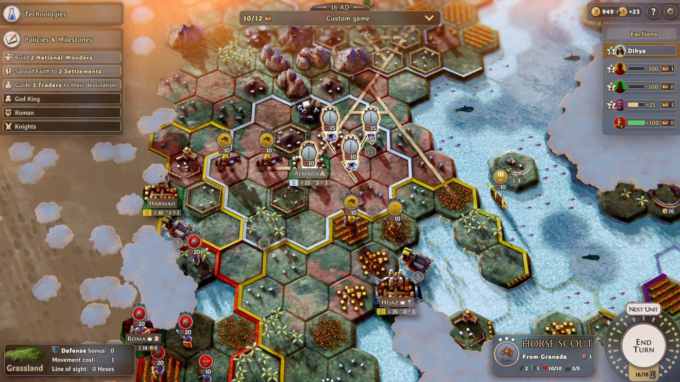 Yield! Fall of Rome - PC (Steam) — скриншот 1