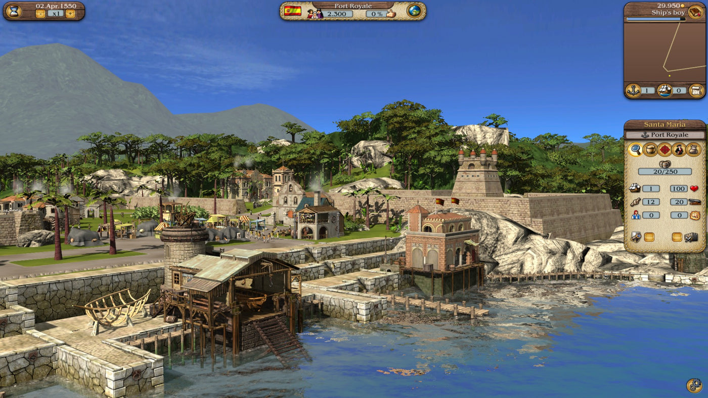 Port Royale 3 Gold Edition - PC (Steam) — скриншот 1