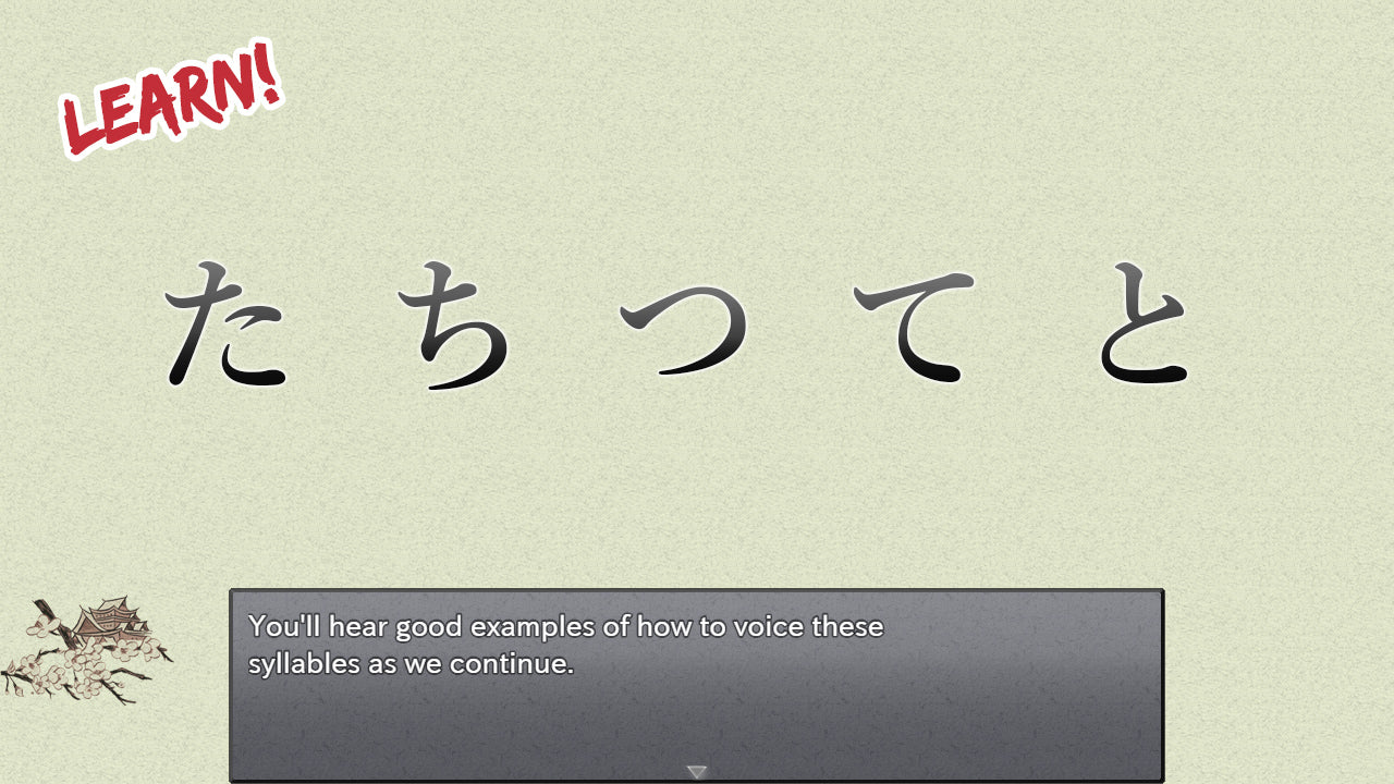 Learn Japanese To Survive! Hiragana Battle - PC (Steam) — скриншот 1