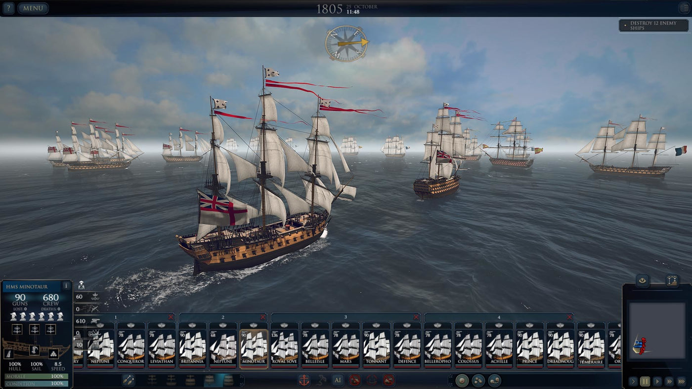 Ultimate Admiral: Age of Sail - PC (Steam) — скриншот 1