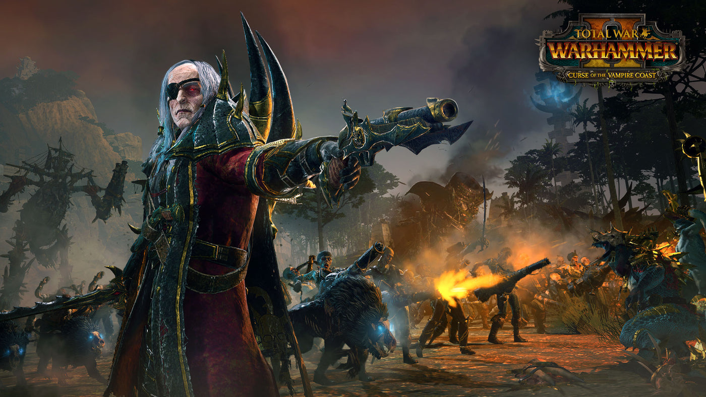 Total War Warhammer II - Curse of the Vampire Coast DLC - PC (Steam) — скриншот 1