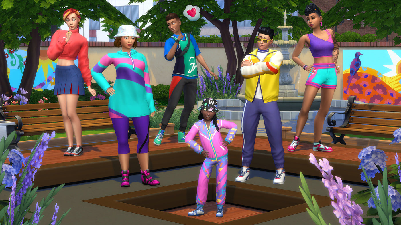The Sims™ 4 Throwback Fit Kit - PC (EA) — скриншот 2
