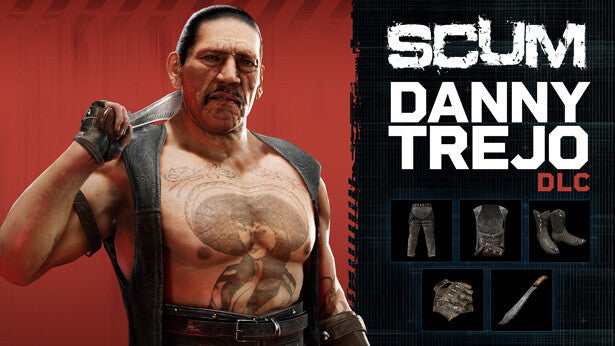SCUM Danny Trejo Character Pack DLC - PC (Steam) — скриншот 1