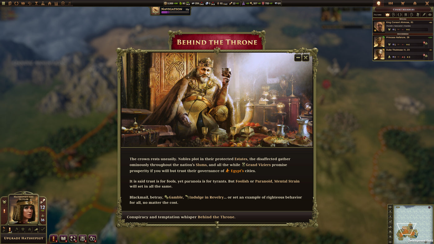 Old World - Behind the Throne DLC - PC (Steam) — скриншот 2