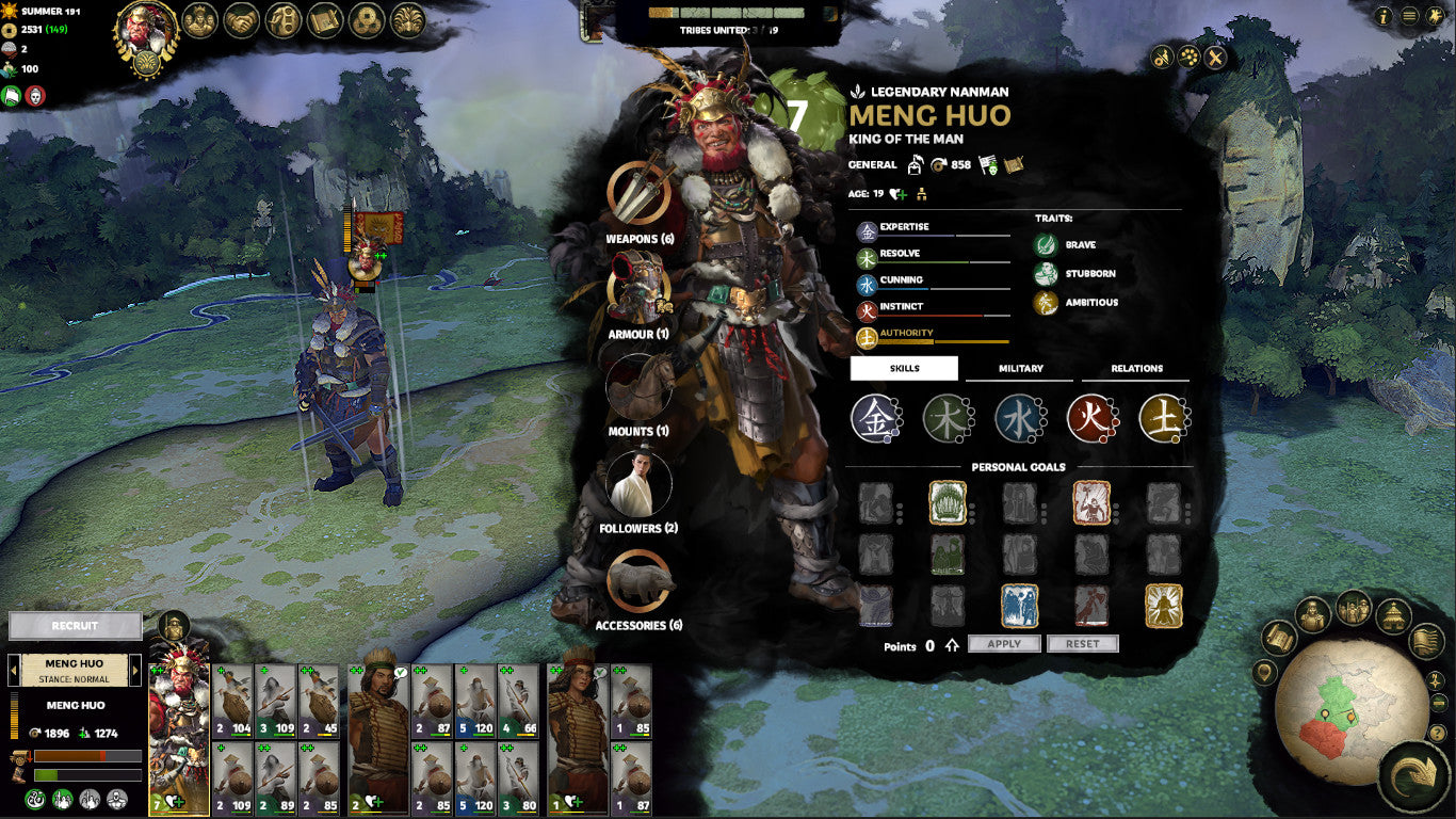 Total War Three Kingdoms - The Furious Wild DLC - PC (Steam) — скриншот 2