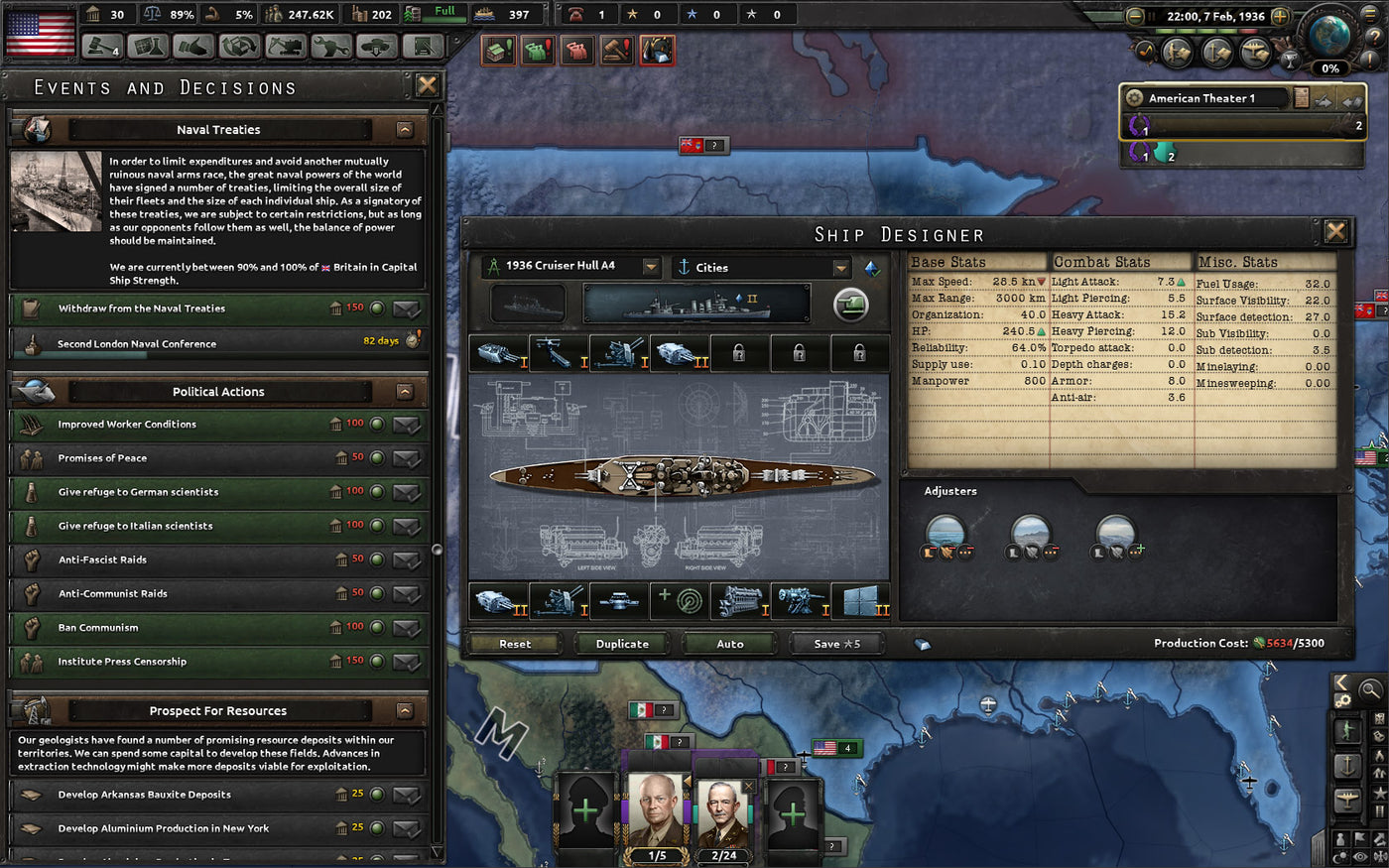 Hearts of Iron IV - Man the Guns DLC - PC (Steam) — скриншот 3