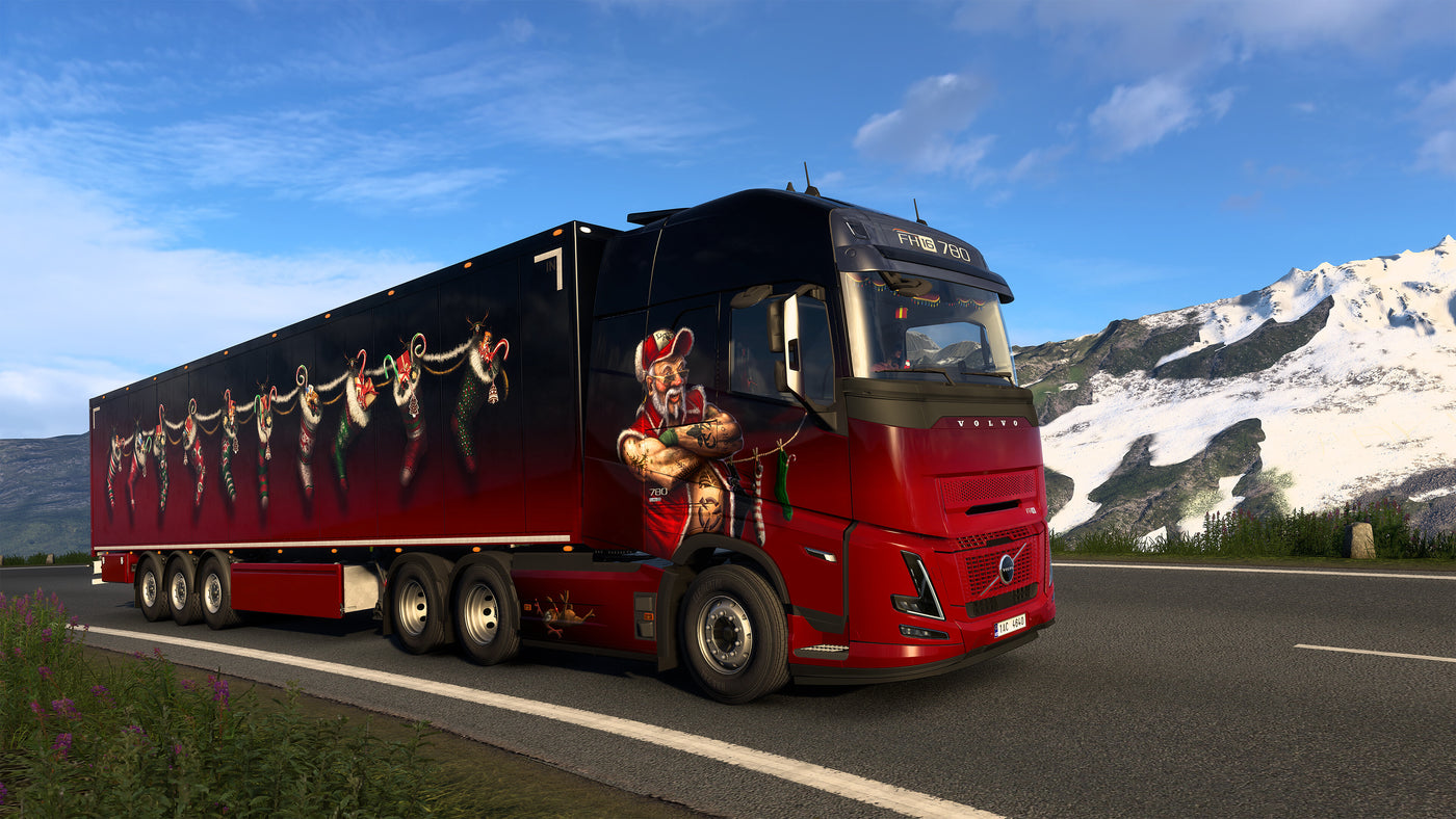 Euro Truck Simulator 2 - Christmas Paint Jobs Pack DLC - PC (Steam) — скриншот 1