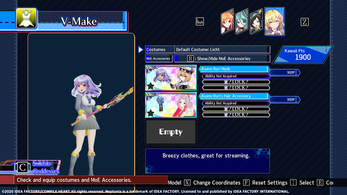 Neptunia Virtual Stars - Asano Sisters Pack DLC - PC (Steam) — скриншот 3