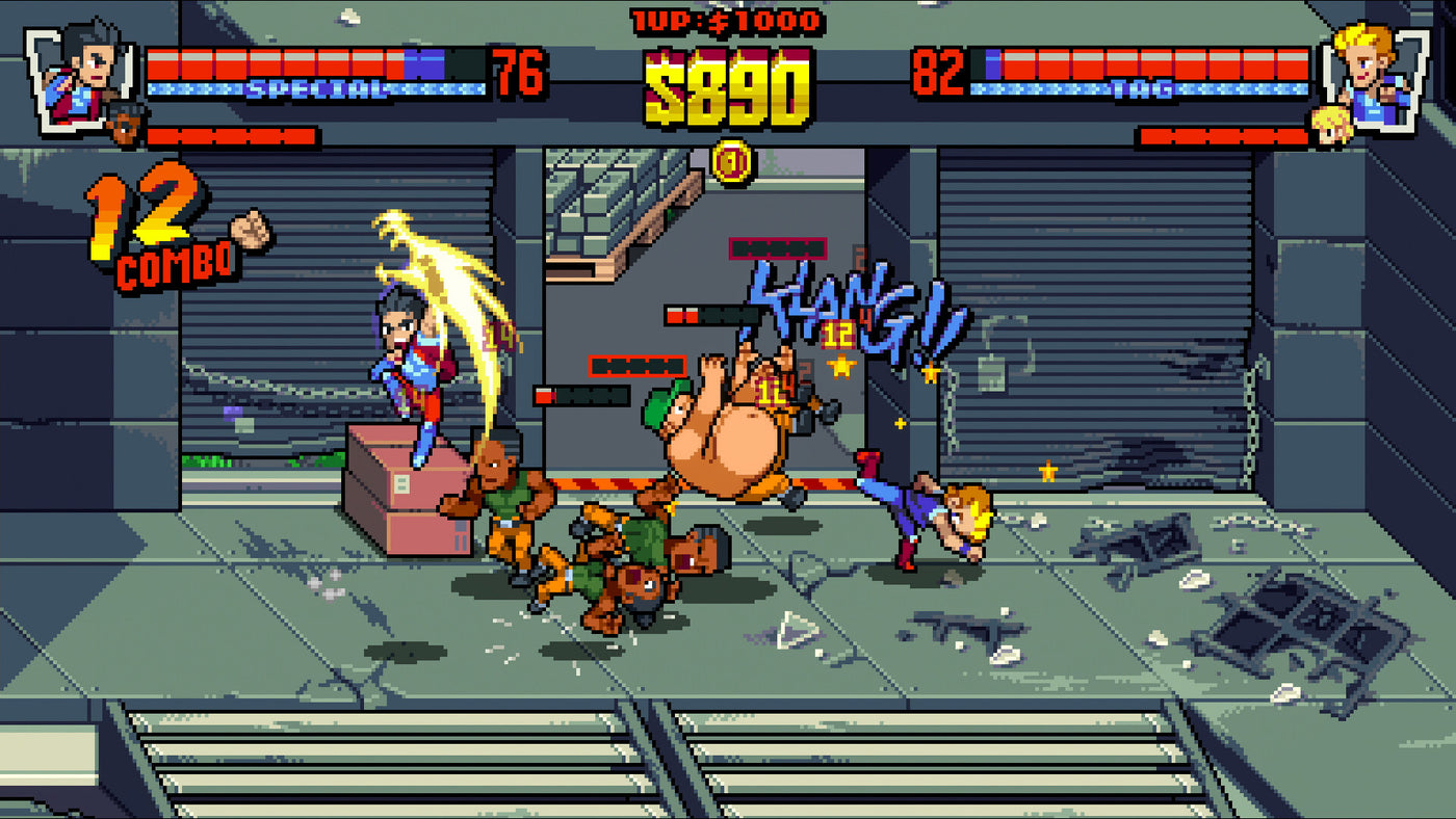 Double Dragon Gaiden Rise of the Dragons - Nintendo Switch — скриншот 1
