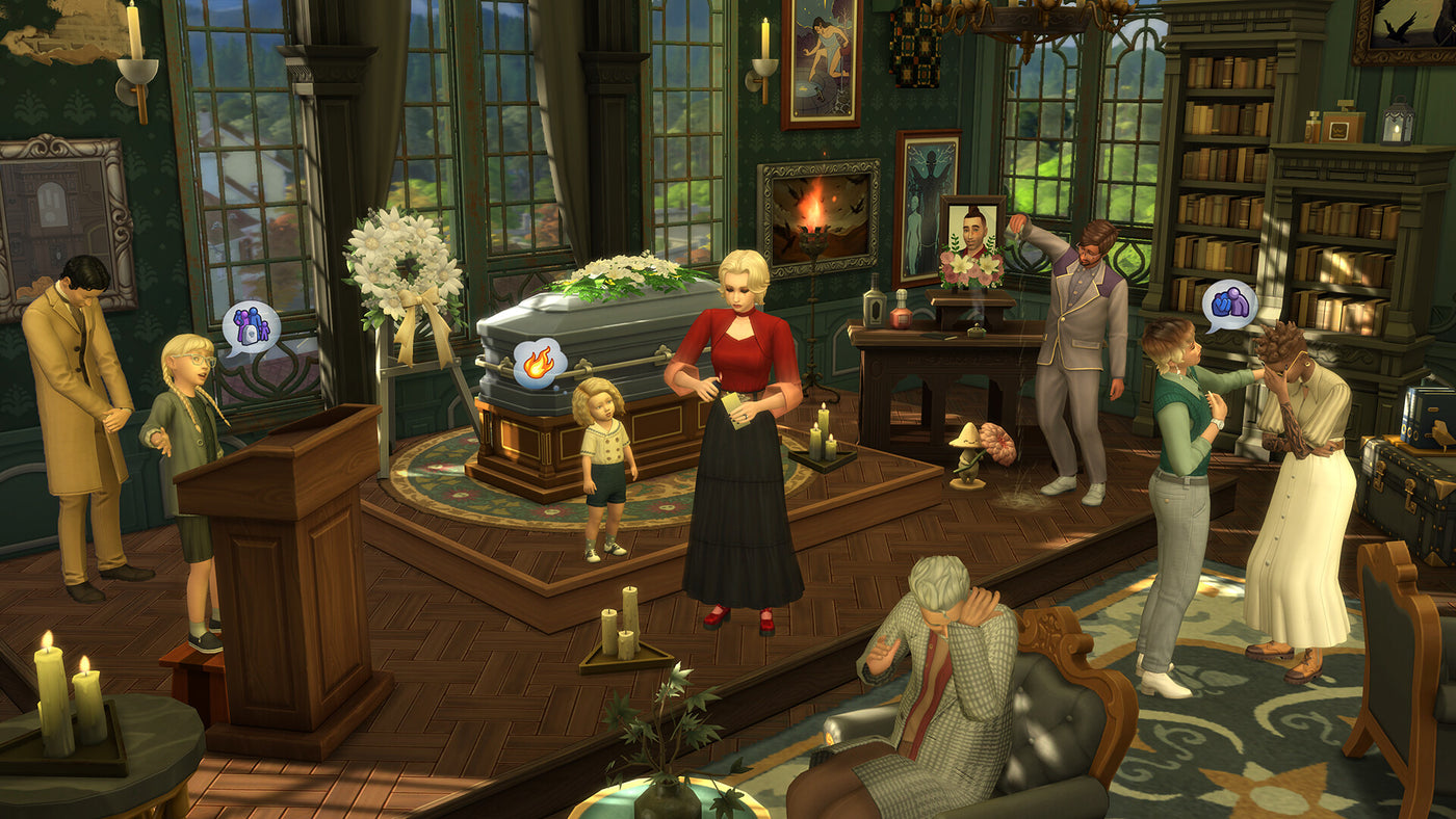 The Sims 4 - Life and Death DLC - PC (EA) — скриншот 2