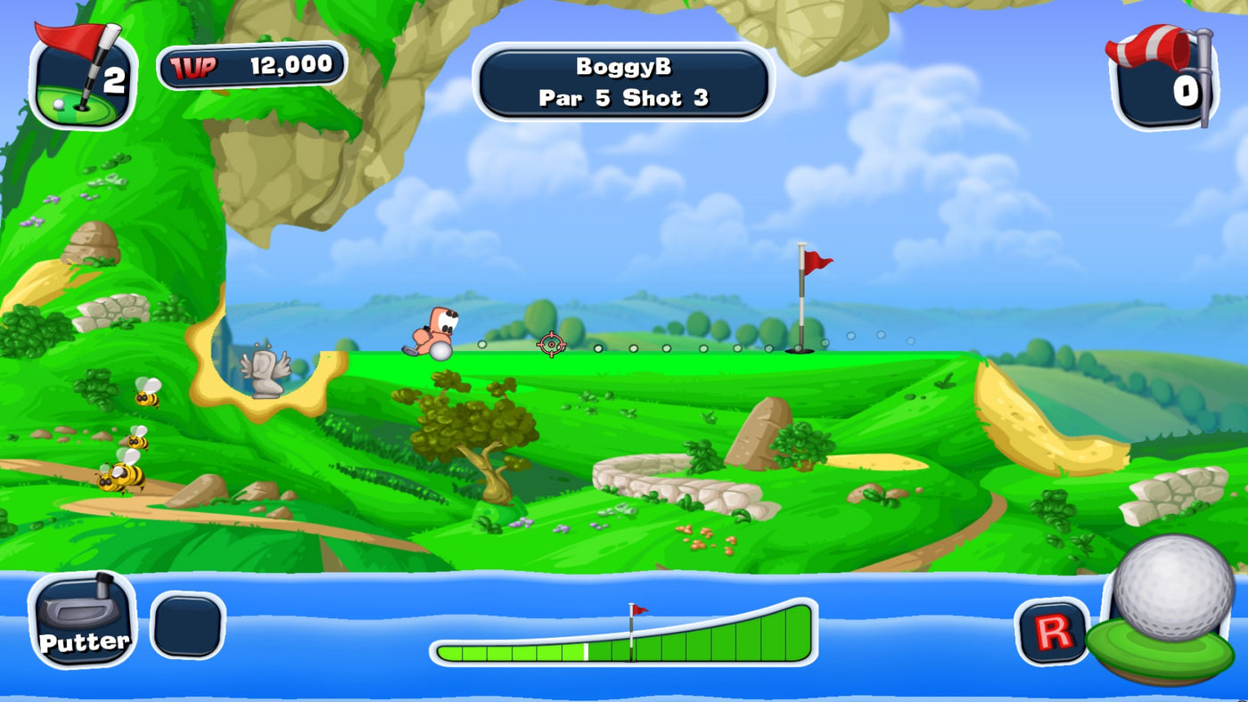 Worms Crazy Golf - PC (Steam) — скриншот 1