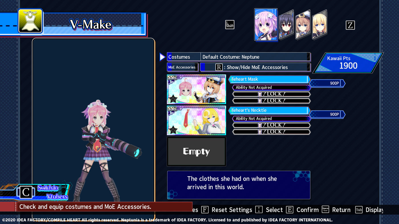 Neptunia Virtual Stars - Ileheart Pack DLC - PC (Steam) — скриншот 2