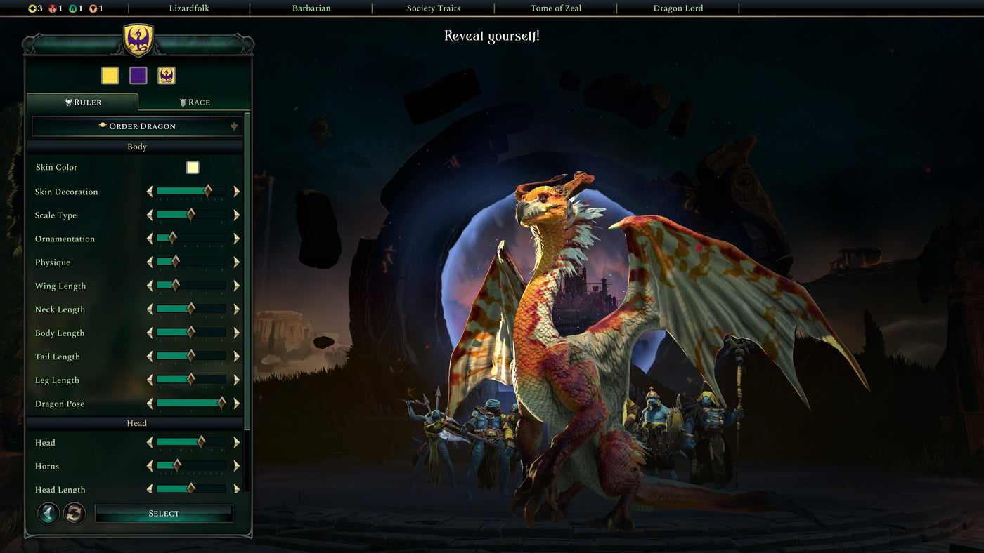 Age of Wonders 4 - Dragon Dawn DLC - PC (Steam) — скриншот 1