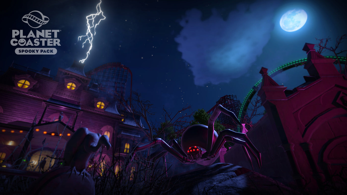Planet Coaster: Spooky Pack DLC - PC (Steam) — скриншот 2