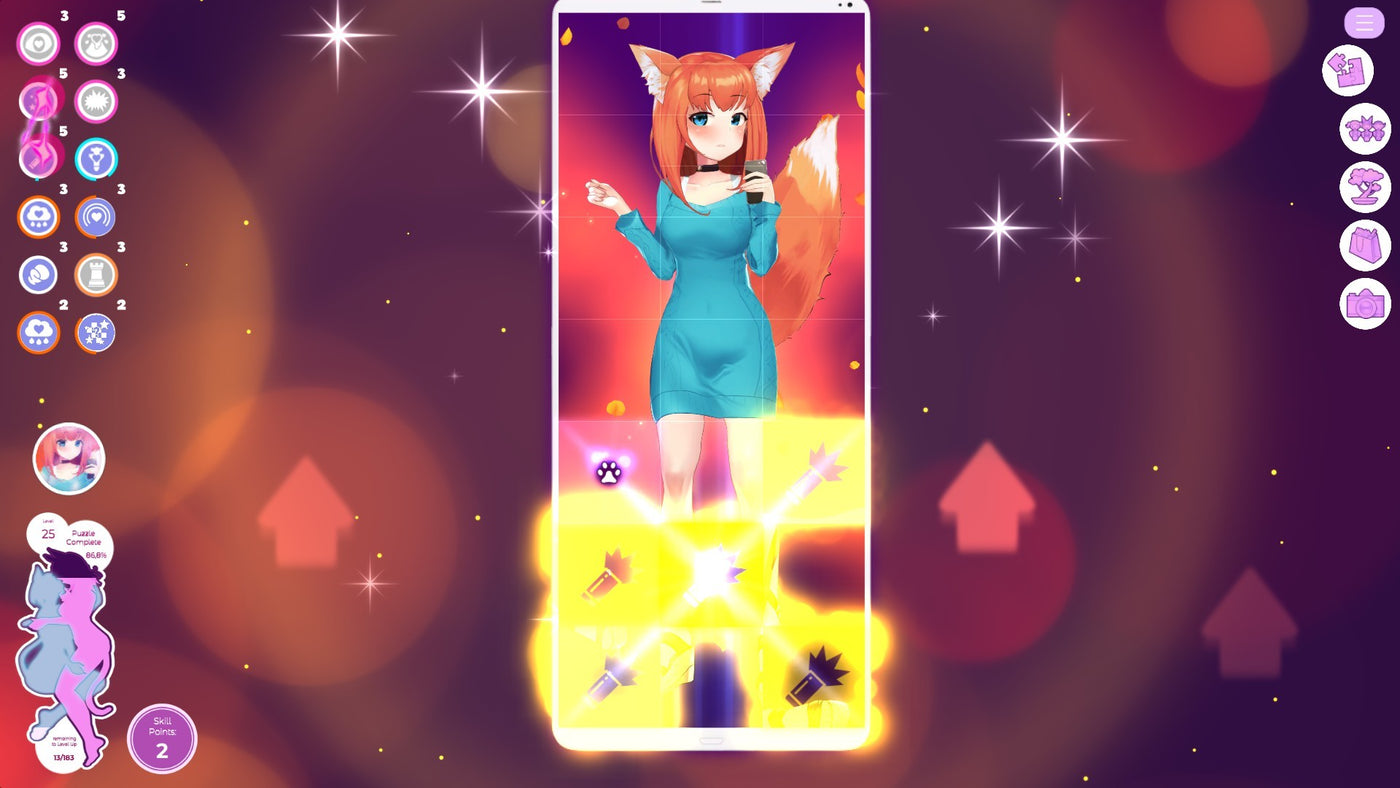 Hentai Mosaique Neko Waifus 2 - PC (Steam) — скриншот 1