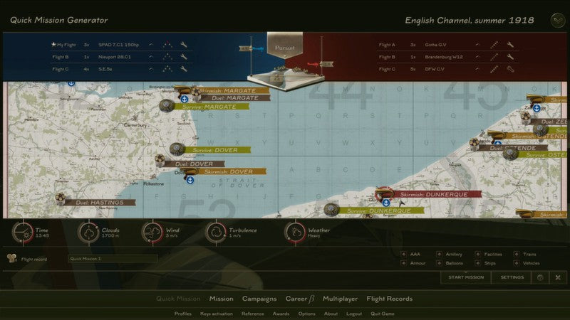 Rise of Flight Channel Battles Edition - PC (Steam) — скриншот 3