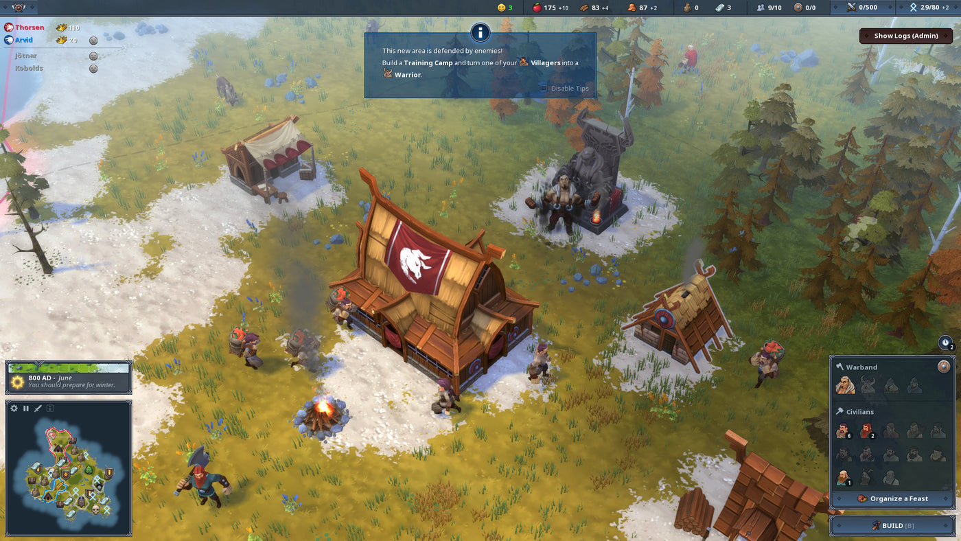 Northgard - Himminbrjotir Clan of the Ox DLC - PC (Steam) — скриншот 2